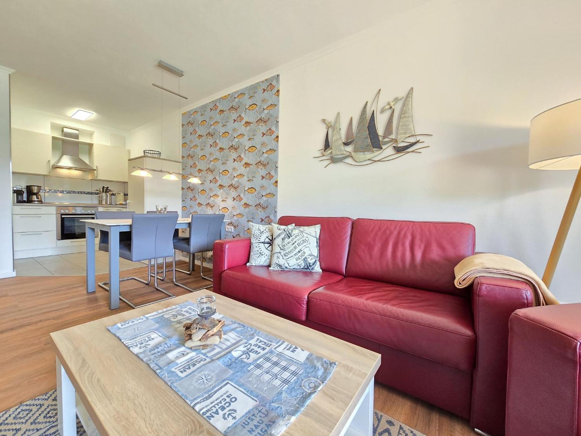 Duenenpark Binz - Komfortplus Ferienwohnung Mit 1 Schlafzimmer Und Terrasse Im Erdgeschoss 212 Zewnętrze zdjęcie
